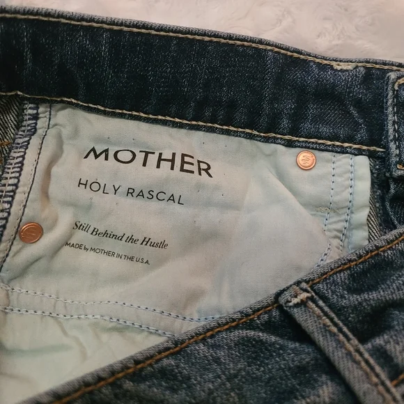 MOTHER Holy Rascal Jeans - Picture 8 of 12